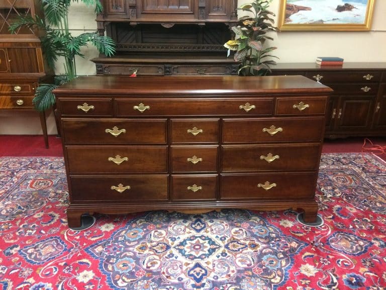 Vintage Dresser, Statton Furniture, Solid Cherry Wood