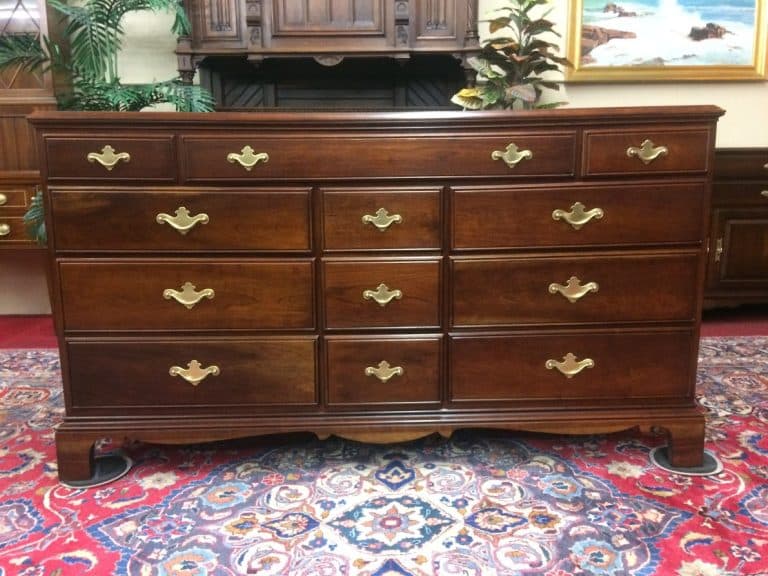 Vintage Dresser, Statton Furniture, Solid Cherry Wood