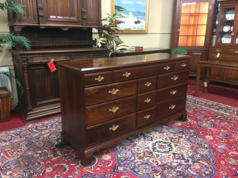 Vintage Dresser, Statton Furniture, Solid Cherry Wood