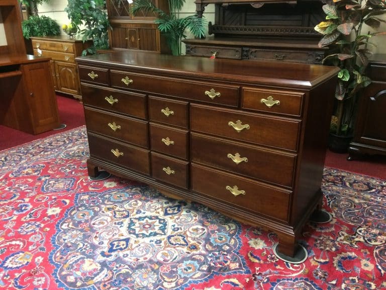 Vintage Dresser, Statton Furniture, Solid Cherry Wood