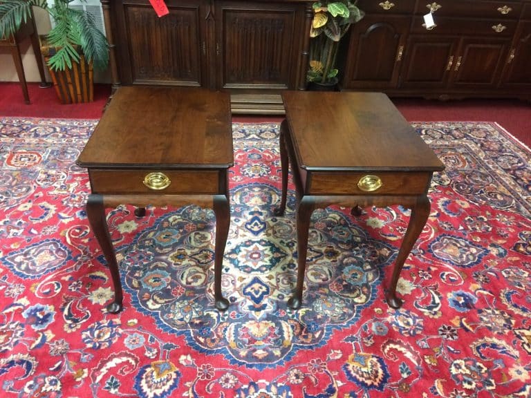 Vintage End Tables, Statton Furniture, The Pair