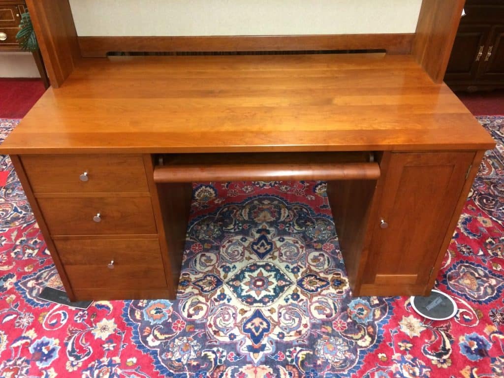 Vintage Desk with Bookcase Top, Stickley Furniture Values