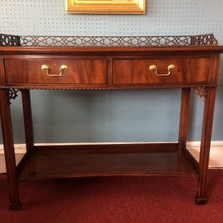 Vintage Two Drawer Server, Hickory Chair Furniture