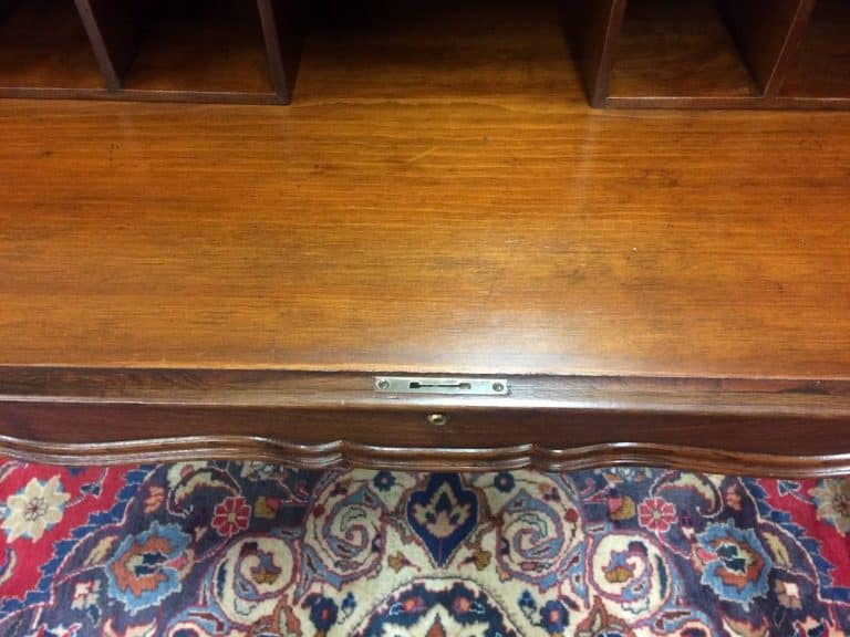 Antique Spinet Desk, Antique Piano Organ Converted to Desk