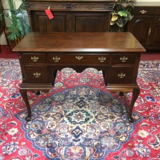 Vintage Writing Desk, Mahogany Vanity