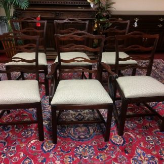 Vintage Dining Chairs, Ribbon Back Chairs, Georgetown Galleries