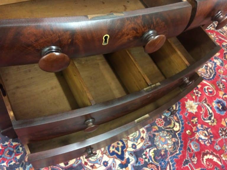 Antique Mahogany Dresser, Antique Empire Chest