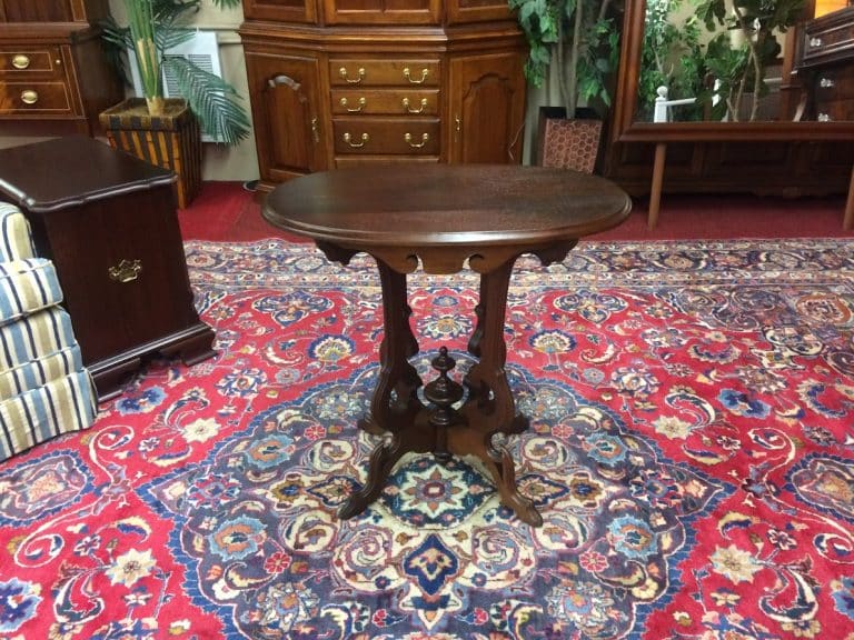 Antique End Table, Accent Table, Victorian Furniture