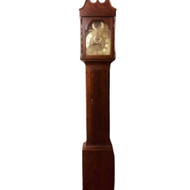 Antique English Clock, John King Clock, Tall Case Clock, Grandfather Clock