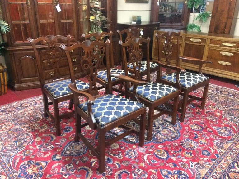 Vintage Dining Chairs, Cherry Dining Chairs, Eldred Wheeler Furniture