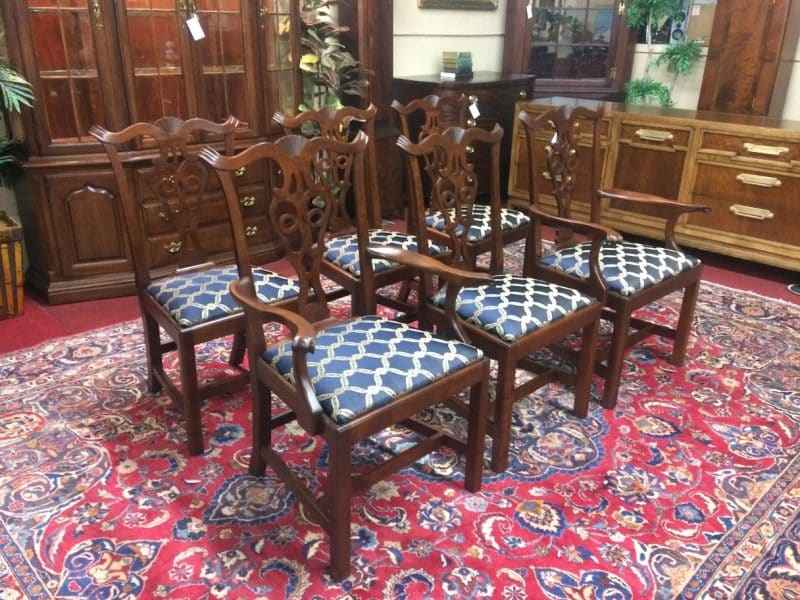 Best Price Vintage Dining Chairs, Cherry Dining Chairs, Eldred Wheeler ...