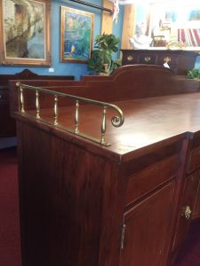 brass hardware buffet