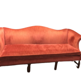 Vintage Hickory Chair Sofa, Camelback Sofa, Traditional Sofa