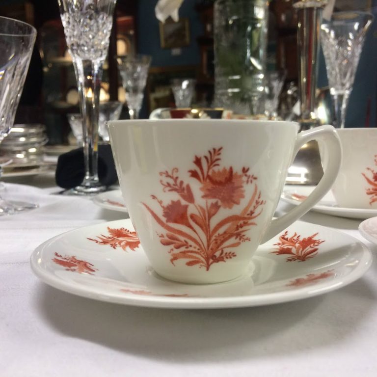 Royal Crown Derby Cups and Saucers, Set of Six