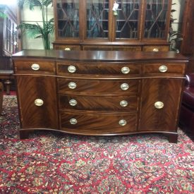 Vintage Buffet, Mahogany Duncan Phyfe Style Buffet, Attributed to Kaplan Furniture