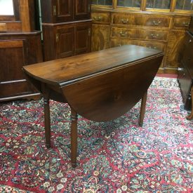 antique furniture, American, Antique Drop Leaf Table, Restored