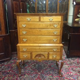 restored, Solid Maple, Highboy Dresser