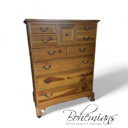 Vintage Chest of Drawers, Pine Chest of Drawers, Drexel Furniture