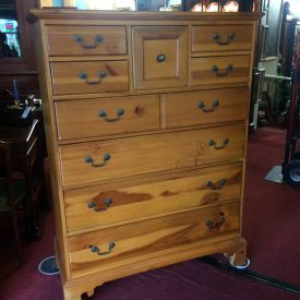 Vintage Chest of Drawers, Pine Chest of Drawers, Drexel Furniture