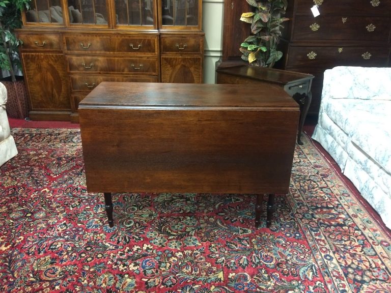 Antique Drop Leaf Table, Old Drop Leaf Table