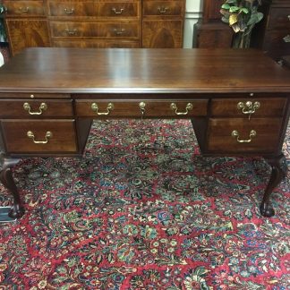 Vintage Desk, Large Desk, Ethan Allen Furniture