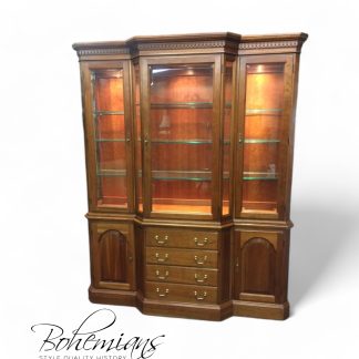 Vintage China Cabinet, Harden China Cabinet, Harden Furniture