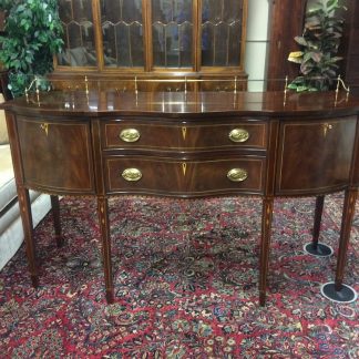 Vintage Sideboard, Mahogany Inlaid Sideboard, Henkel Harris Furniture