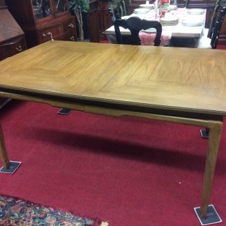 Vintage Dining Table, Mid Century Modern Table, Table with Two Leaves