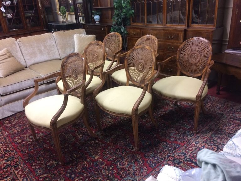 Vintage Dining Chairs, Louis XVI Style Chairs, Smith & Watson Furniture