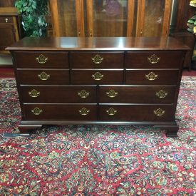 Vintage Dresser, Statton Furniture, Dark Cherry Dresser