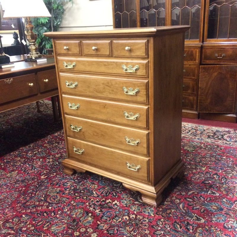 Conant Ball Maple Chest of Drawers, Maple Tall Chest, Solid Maple Furniture