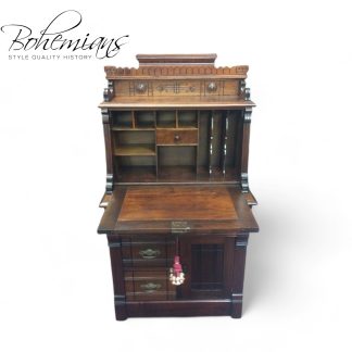 Antique Secretary Desk, Victorian Desk, Eastlake Style Desk