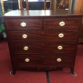 Antique Federal Chest of Drawers, Mahogany Chest, Antique Dresser