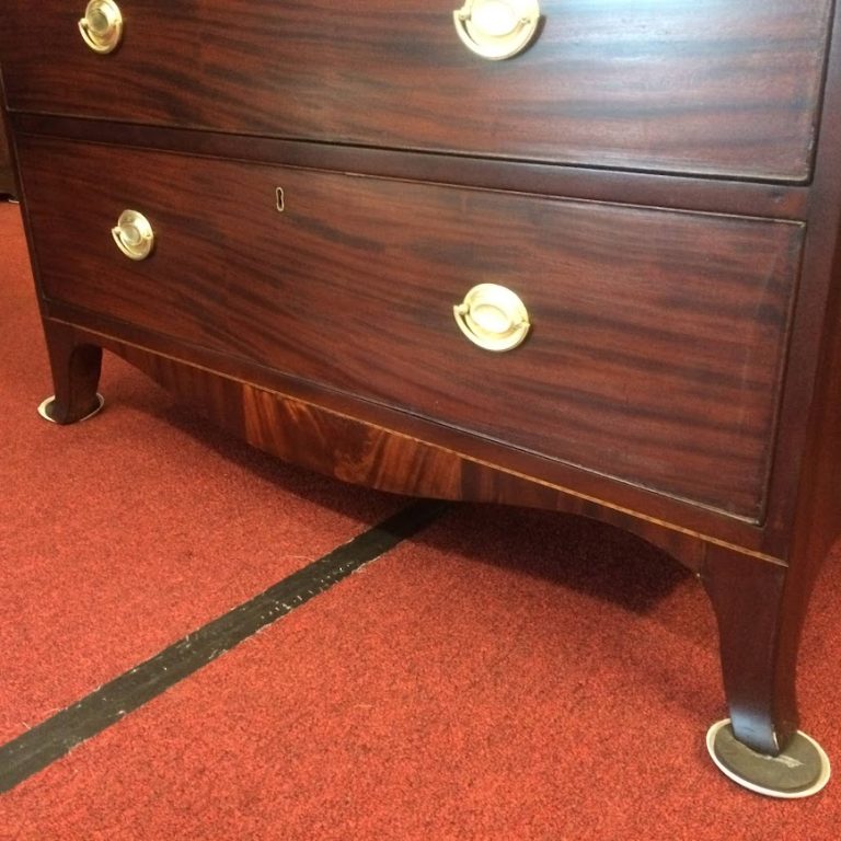 Antique Federal Chest of Drawers, Mahogany Chest, Antique Dresser