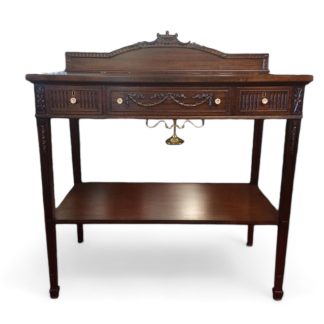 Antique Federal Revival Server, Mahogany Server Table