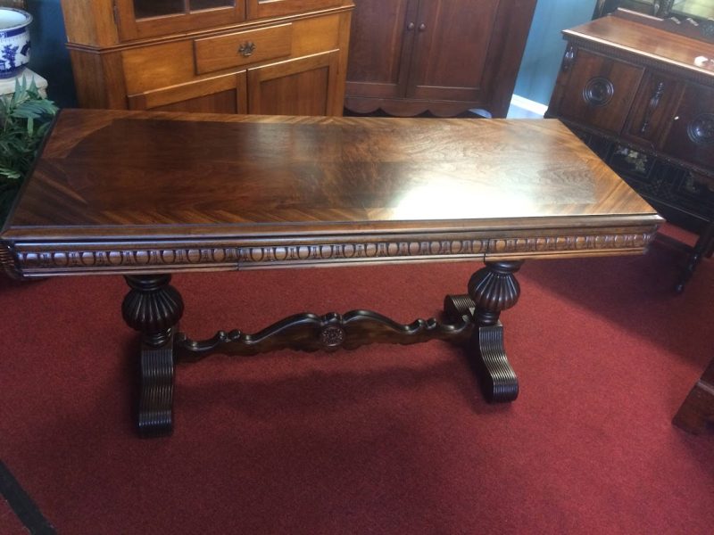 Antique Jacobean Table, Extension Table, Unique Console Table