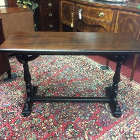 Antique Mahogany Sofa Table, Jacobean Style Console Table