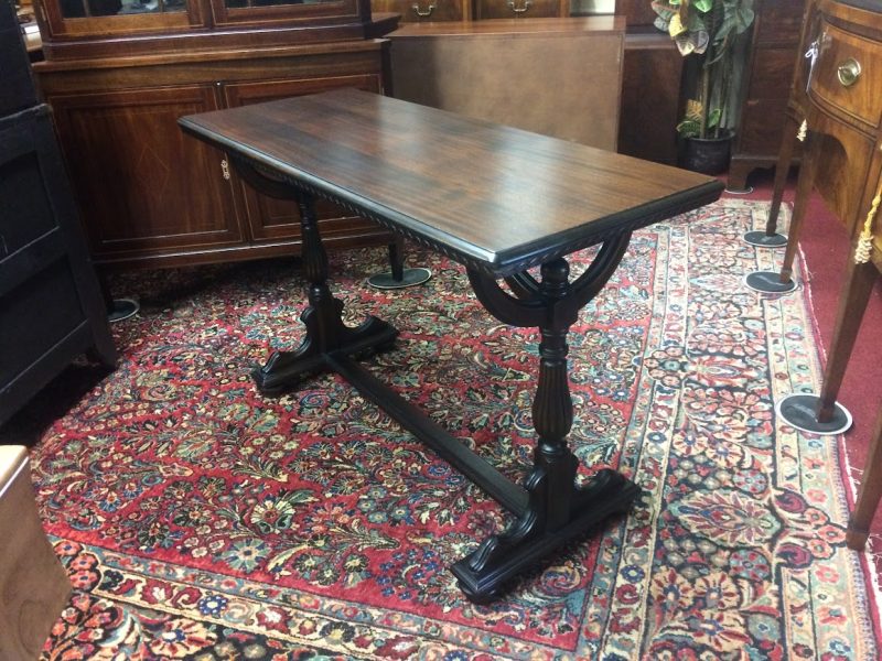 Antique Mahogany Sofa Table, Jacobean Style Console Table