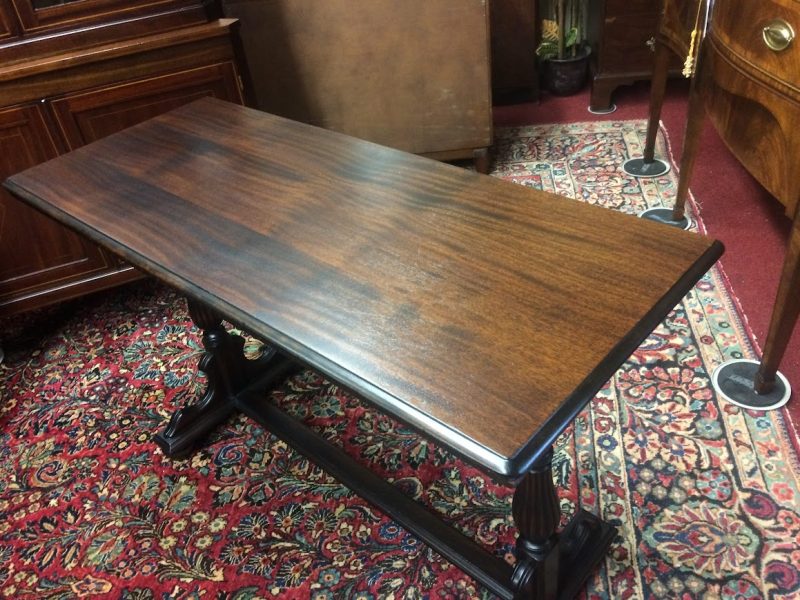 Antique Mahogany Sofa Table, Jacobean Style Console Table