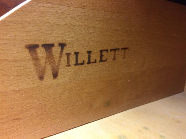 Vintage Server, Mid Century Modern Cabinet, Willett Furniture