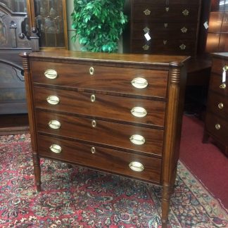 Antique Four Drawer Chest, Chest of Drawers Mahogany, Cookie Corner Chest