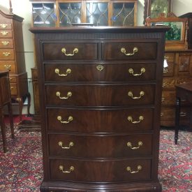 Vintage Tall Chest of Drawers, Mahogany Chest, Drexel Heritage Dresser