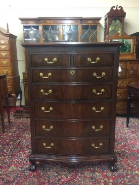 Vintage Tall Chest of Drawers, Mahogany Chest, Drexel Heritage Dresser