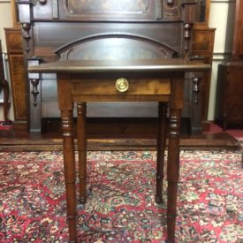 Early Federal Side Table, Antique Side Table, Cherry Accent Table