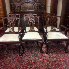 Vintage Dining Chairs, Lexington Furniture, Set of Six Chairs