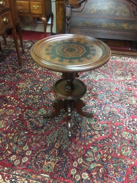 Antique Center Table, Antique Side Table, Victorian Accent Table