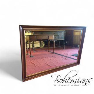 Vintage Mirror, Mahogany Wall Mirror, Henkel Harris Furniture