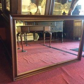 Vintage Mirror, Mahogany Wall Mirror, Henkel Harris Furniture