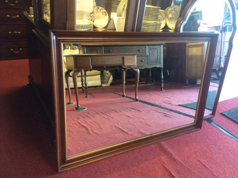 Vintage Mirror, Mahogany Wall Mirror, Henkel Harris Furniture