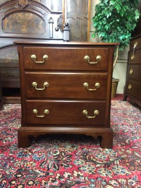 Vintage Accent Chest, Three Drawer Chest, Small Dresser, Statton Furniture